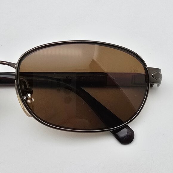 Persol 2079-S 618/47 Gloss Copper Frame Brown Polarized Glass Lens Sunglasses - Picture 13 of 14